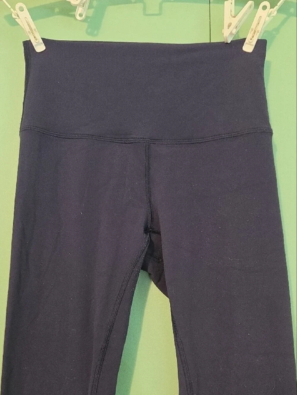 Lululemon High-Waist Navy Purple Leggings Size 4